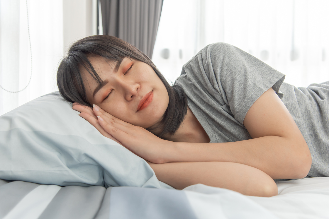 睡眠姿勢への影響